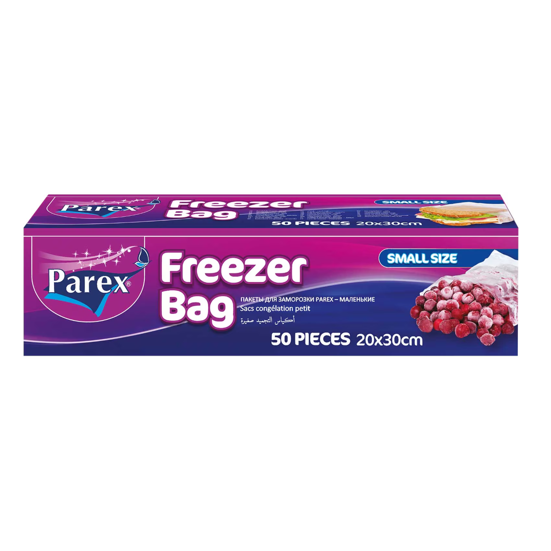 PAREX FREEZER BAGS MEDIUM 30PCS